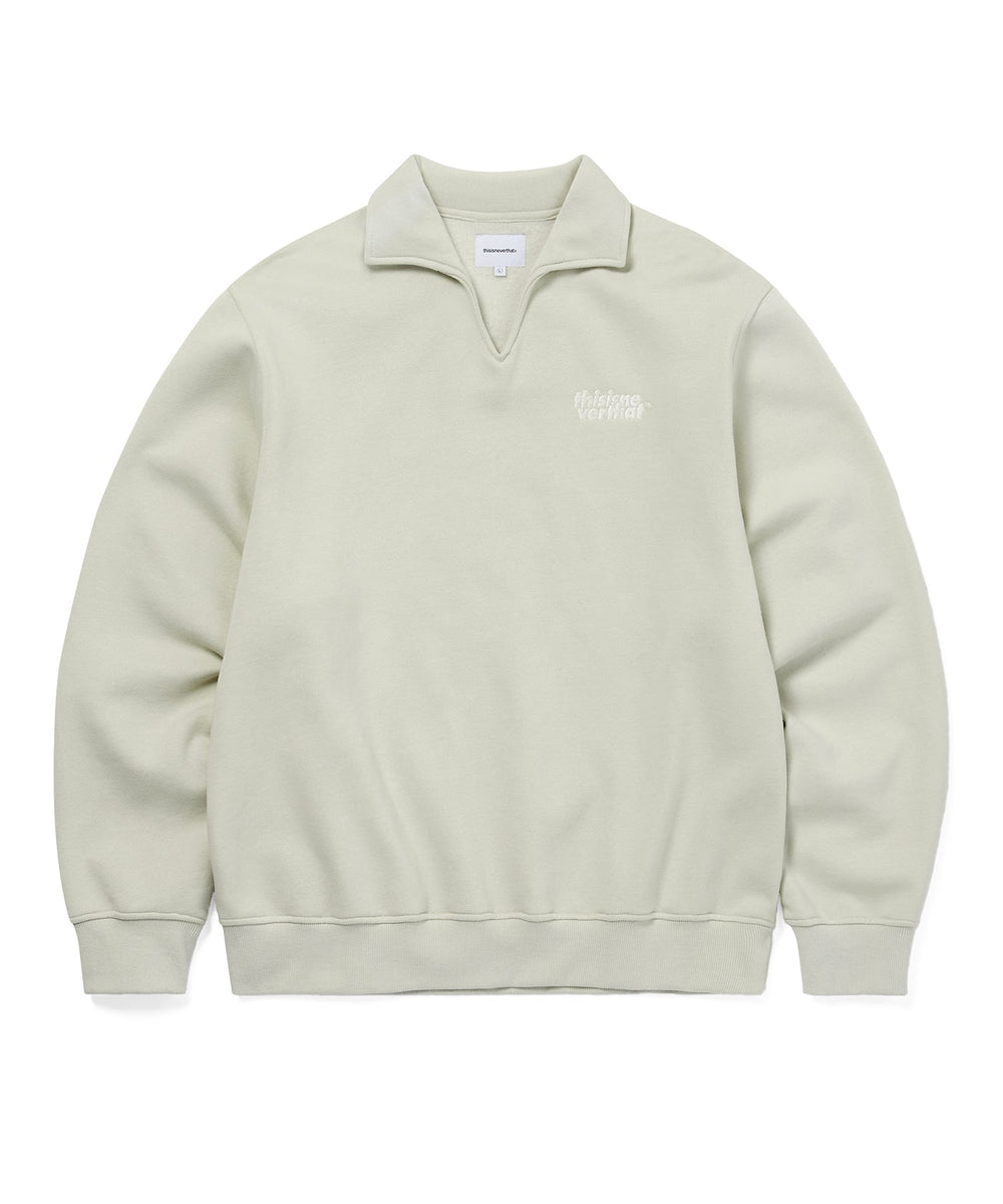 トレーナー+スウェット thisisneverthat Open Collar Sweatshirt Open Collar Sweatshirt - thisisneverthat®