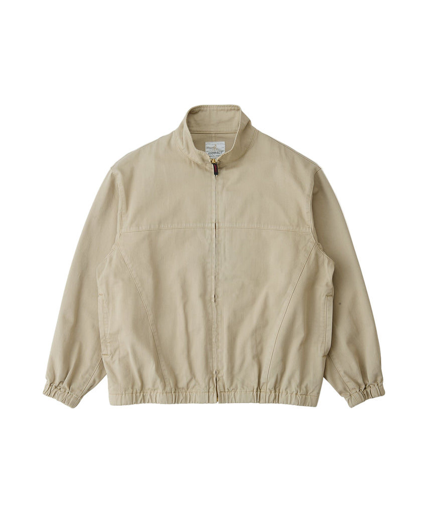Beige jacket on a white background